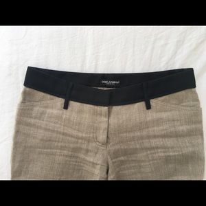 Beautiful linen Dolce & Gabbana trousers